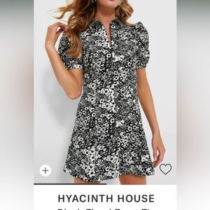 nwt Tuckernuck Hyacinth House Black Floral Front Zip
Chrysanthemum Mini Dress